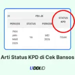 Arti Status KPD di Cek Bansos DTSEN 2026