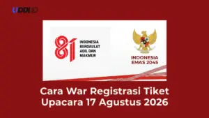 Cara War Registrasi Tiket Upacara 17 Agustus 2026 di pandang.istanapresiden.go.id